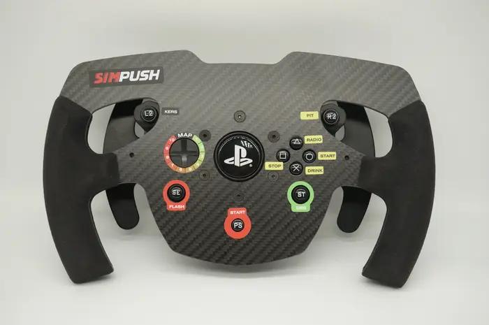 SIMPUSH-MOD de roue de course SIM F1 GT3, SIMRACING pour Thrustmaster T300RS T300, observateur