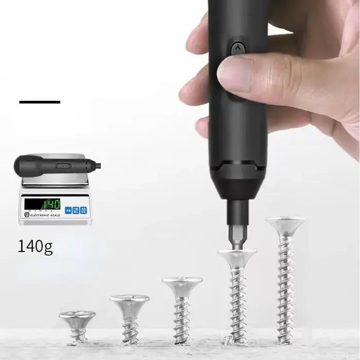 ATA JIA-Mini tournevis électrique sans fil aste, outil à main multifonction pour la maison