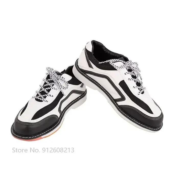 Chaussures de bowling unisexes pour hommes et femmes, respirantes, coordonnantes, semelle extérieure