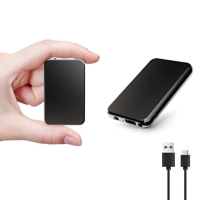 Vandlion V15 300mAh USB Flash 32G 64G 128GB enregistreurs numériques activés par la voix 29H Dictaph