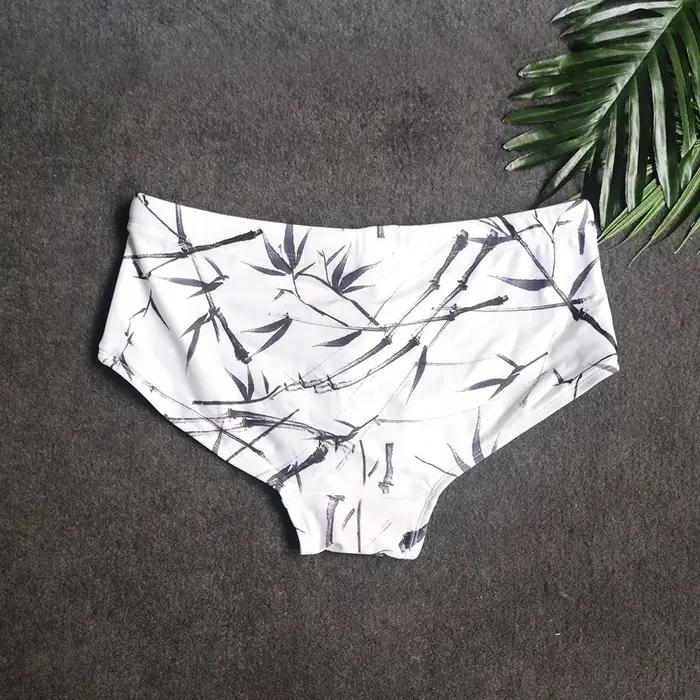 UXH hommes maillot de bain push-up maillots de bain taille basse maillots de bain surf plage Spandex