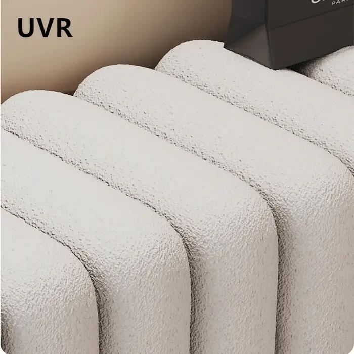 UVR lumière luxe Shoeshine banc porte rembourré banc moderne Simple canapé repose-pieds chaise cheve
