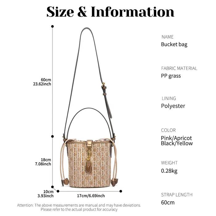 Sac de téléphone de vacances été nouveau sac à main tissé en herbe PP sac à bandoulière pour femme