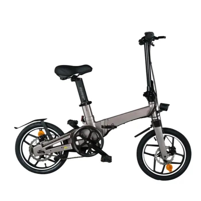 Mini vélos électriques pliants pour adultes, vélo électrique portable, étanche, 16 pouces, 36 V, 250 W, hommes, femmes