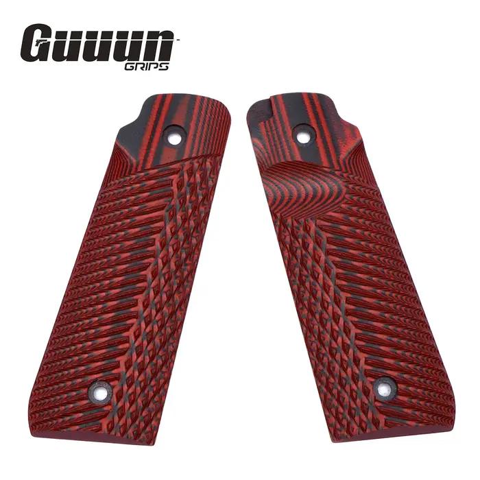 Poignées Guuun Ruger Mark IV 22/45 Lite G10 pour Ruger 22 45 Lite génération 4 NON pour Gen 3, Textu