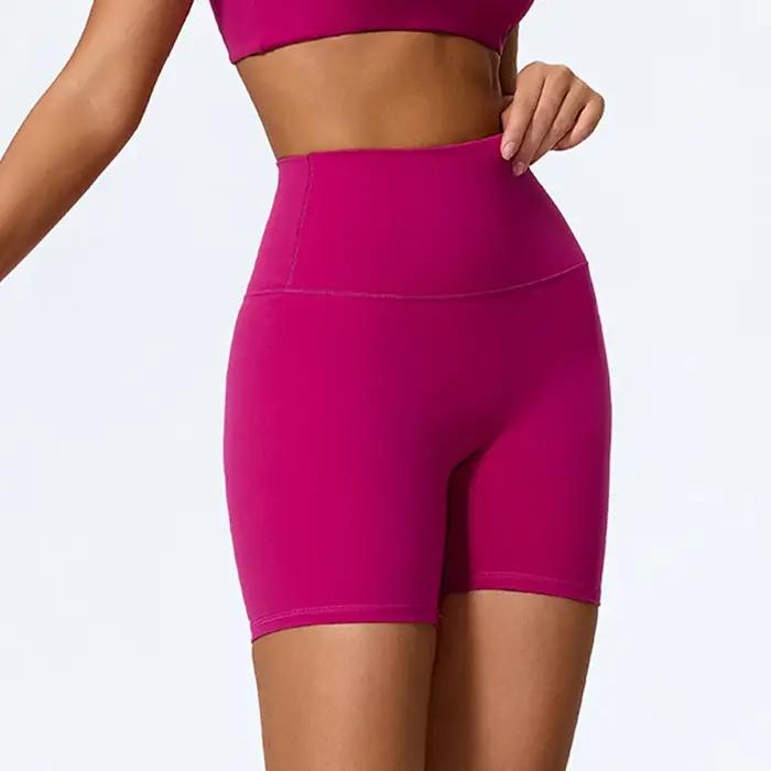 Shorts de sport doux Hearuisavy pour l'été, leggings de gym rehausseurs de fessiers, shorts de yoga