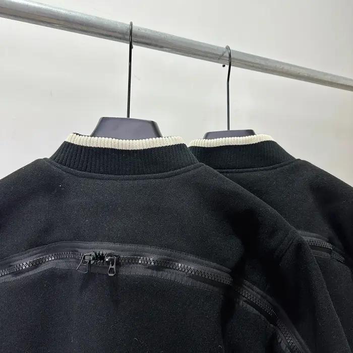 Cardigan en tissu lourd, veste Bigfoot pour hommes et femmes, manteaux noirs de meilleure qualité