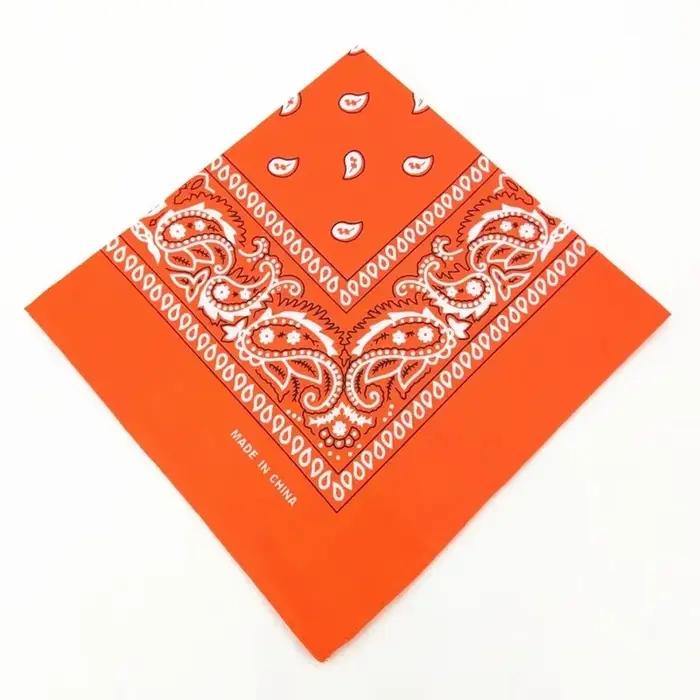 1/8/10 pièces bohème imprimé Bandana Paisley motif bandeaux Hiphop foulard extérieur unisexe bandeau