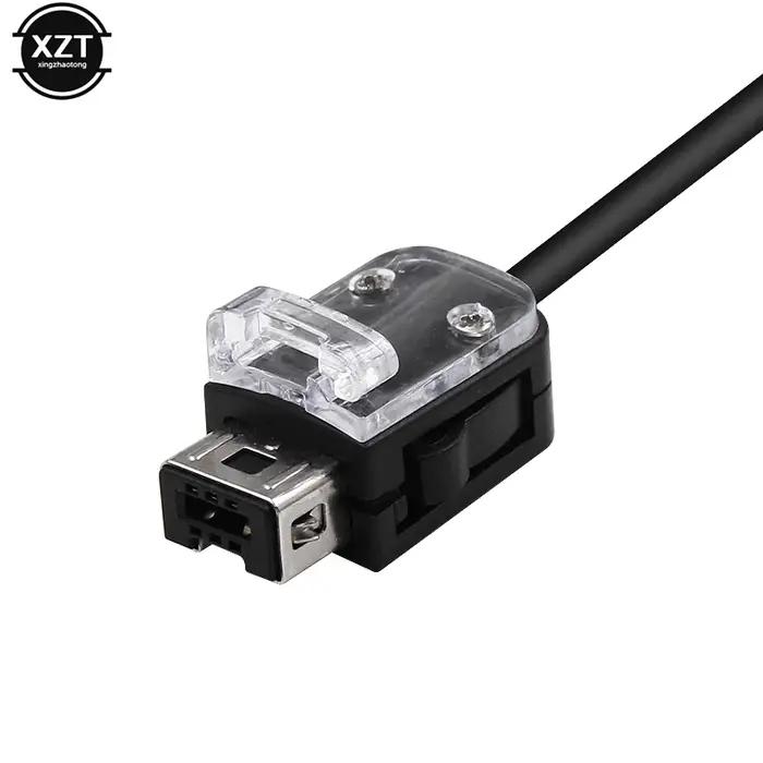 Contrôleur de poignée gauche de jeu pour Nintendo Wii Nunchuck, contrôleur de poignée incurvée à la