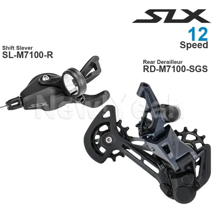 WinterMANO SLX M7100 Groupe 12 Vitesses Shifter SL-M7100-R SL-M7100-IR Dérailleur Arrière RD-M7100-S