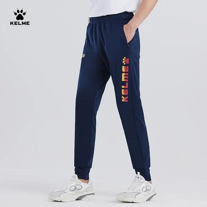 Kelme-Leggings de football pour hommes et femmes, pantalons d'entraînement sportif, pantalons de cou
