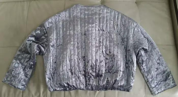 Veste Cardigan gris à fermeture éclair pour femme, manteau épais en coton, haut de gamme, chaud, man