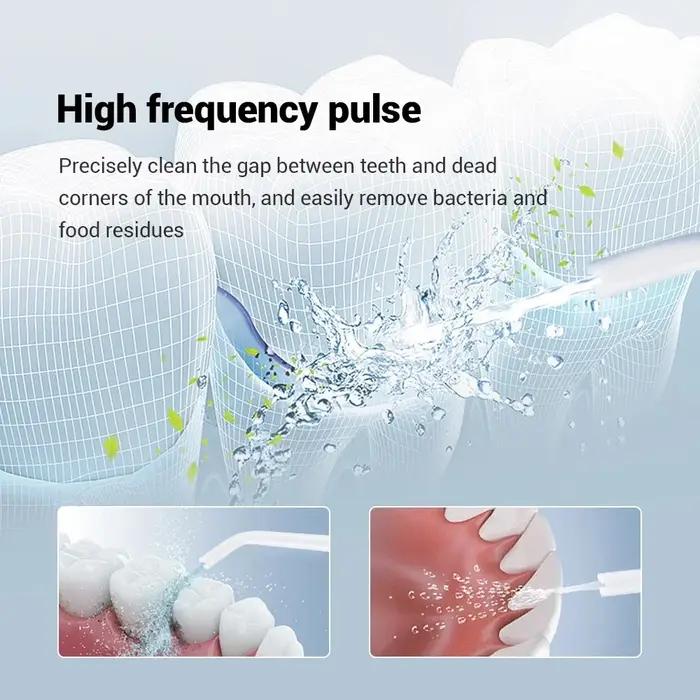 YOUPIN irrigateur Oral eau Flosser électrique blanchiment dentaire USB Rechargeable soins des genciv