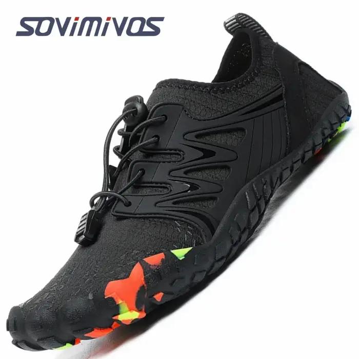Chaussures de course sur sentier pour hommes, chaussures athlétiques légères ontariDstress, chaussur