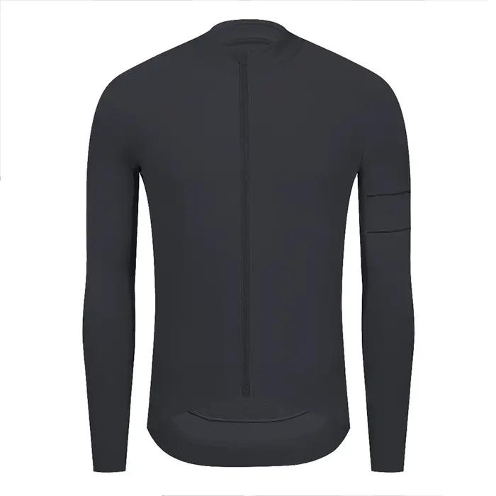 YKYWBIKE veste de cyclisme automne maillot à manches longues vêtements de vélo polaire thermique vtt