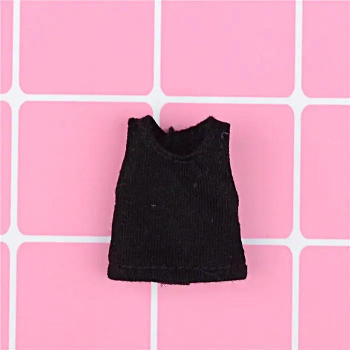Nouveau gilet de poupée de couleur unie, vêtements T-shirt pour ob11, obitsu11, Molly, 1/12bjd, vête