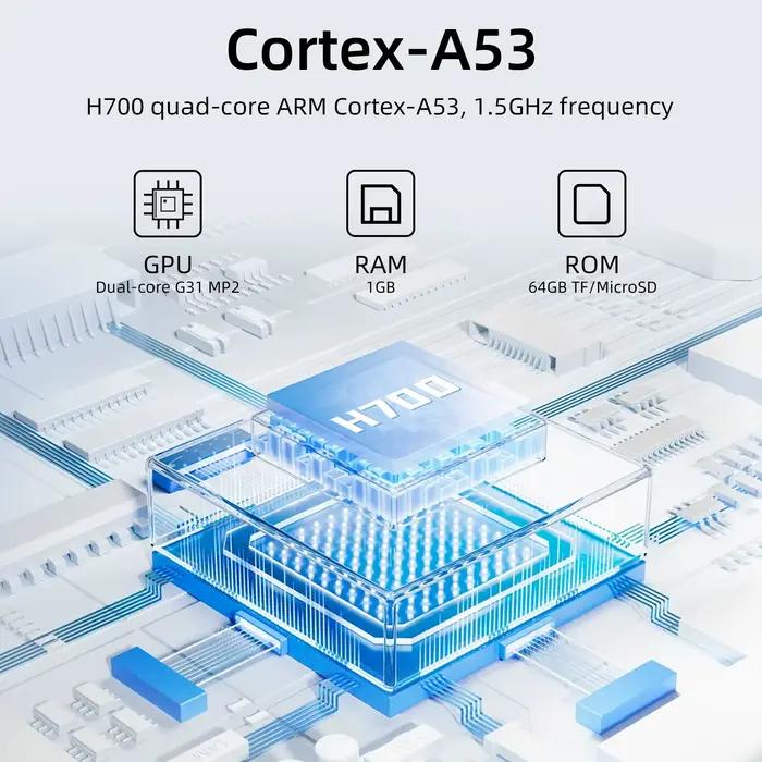 ANBERNIC 64 Bit RG 35XXPRO RG35XX PLUS Console de jeu rétro portable avec 64 Go de mémoire intégrée,