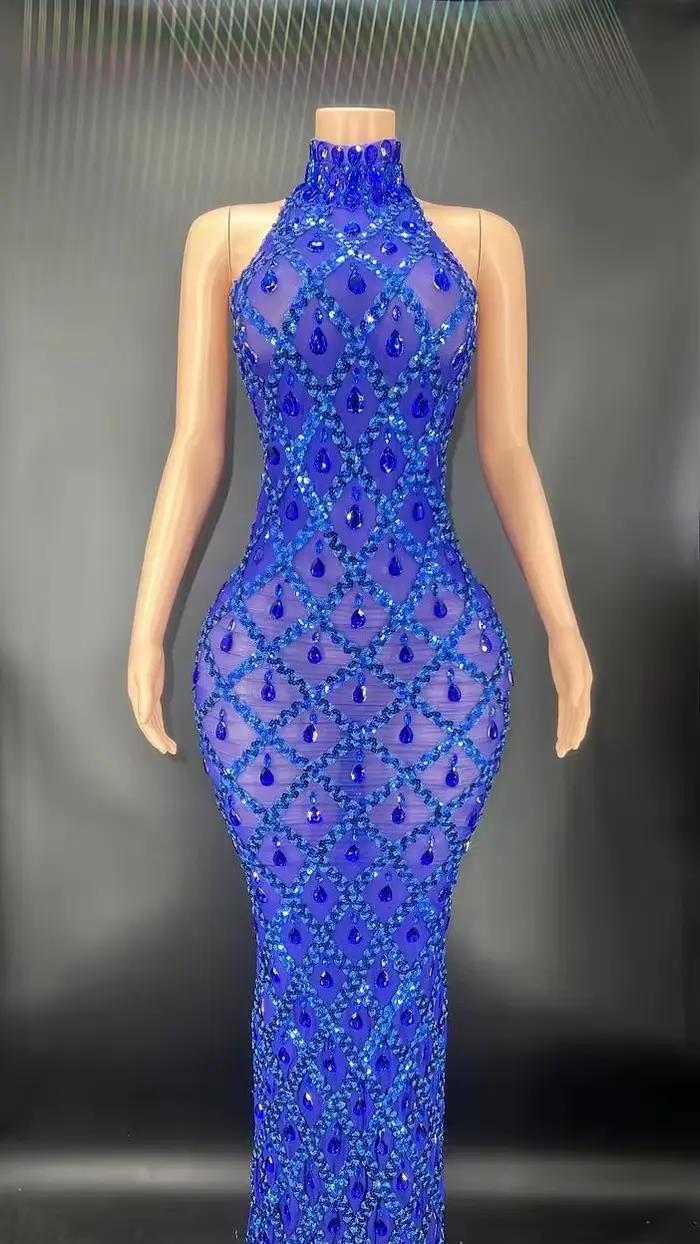Robe courte transparente avec biscuits argentés clignotants, CitroFranges, Costume de réunion d'anni