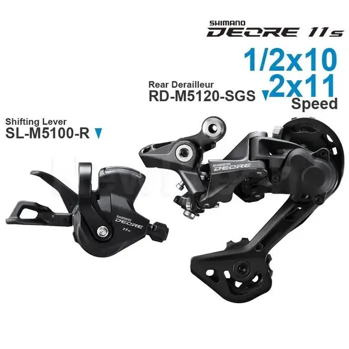 Groupe Shifter SL-M5100 Dérailleur RD-M5100 11 vitesses VTT - Pièces d'origine WinterMANO DEORE