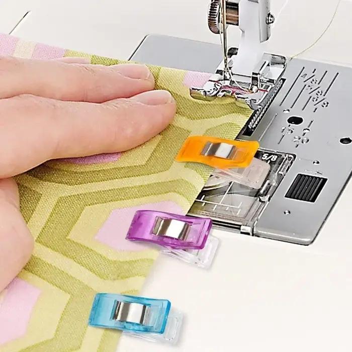 Clips de couture polyvalents, 20/50 pièces, Clips de reliure colorés, Clips de Quilting artisanaux e