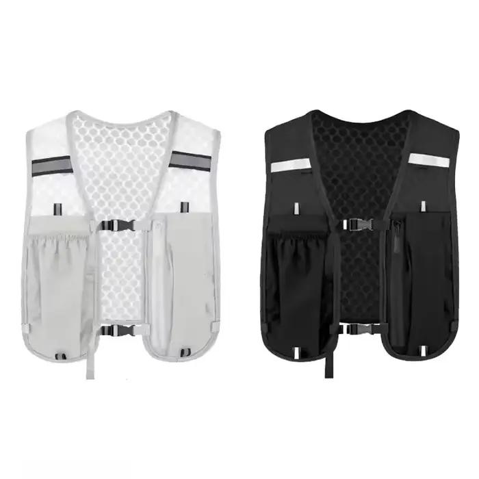Gilet de sport, sac à dos de course, sac de poitrine léger pour la randonnée, le vélo, le marathon,