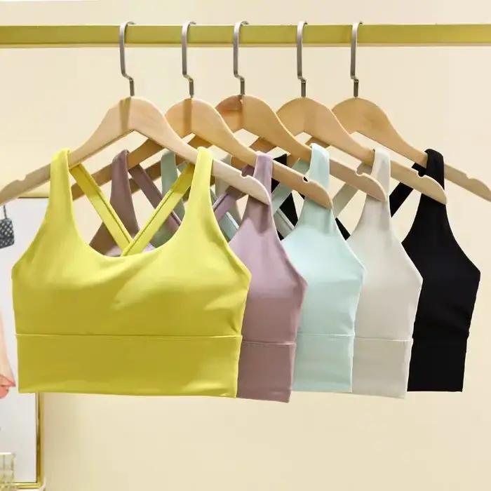 Soutien-gorge sport haute intensité à coussin fixe - Course, Yoga, Fitness - Soutien optimal femme