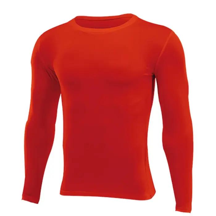 T-shirt de compression à base longue pour hommes femmes et enfants vêtement sport fitness football basket gymnastique entrainement occasions spéciales