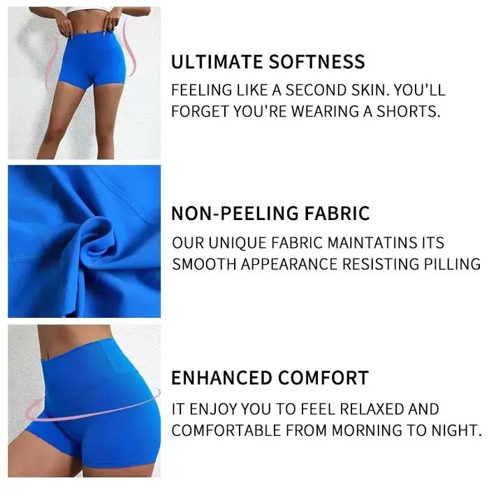 Legging fitness femme taille haute - Yoga vélo squat proof - Sport athlétique complet