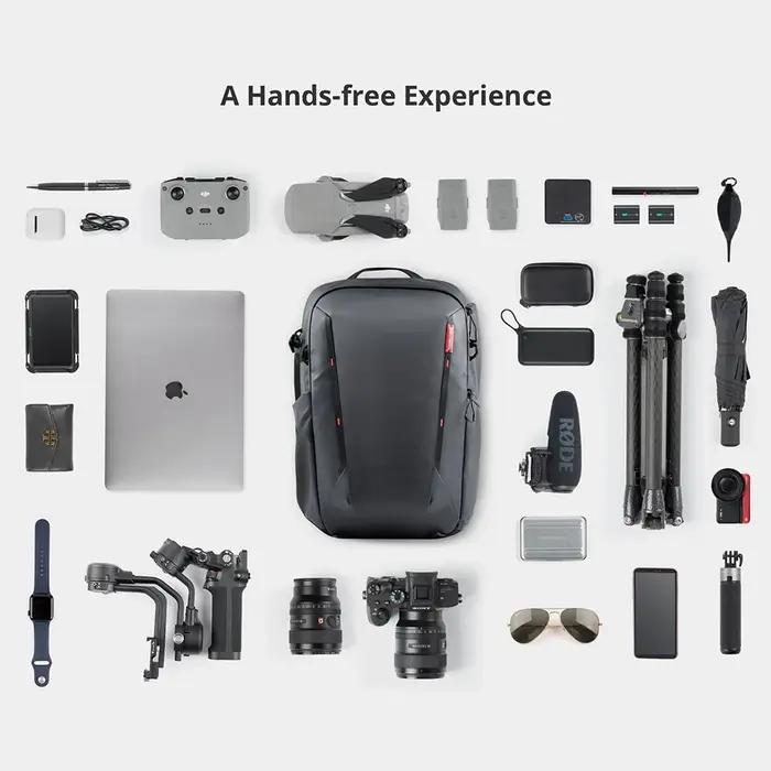 IcalYTECH-Sac à dos OneMo Lite pour appareil photo, 22L, DJI, Sony, IL, Nikon, OSMO, Action Pocket,
