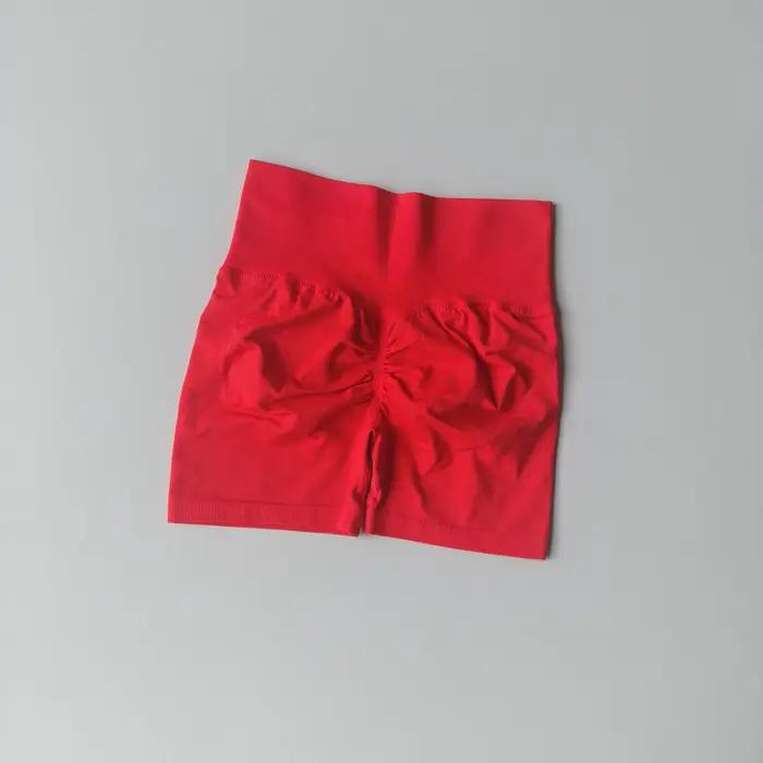 Short de Yoga taille haute pour femmes, short de Fitness respirant, levage des fesses, sport, course