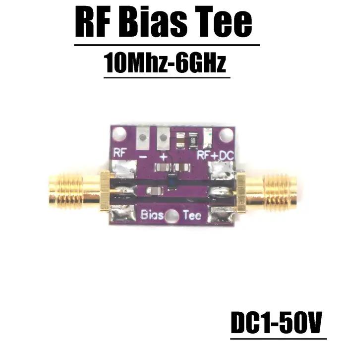 Biaser RF biais té 10MHz-6GHz RF DC bloqueur alimentation coaxiale pour radio amateur RTL SDR LNA am