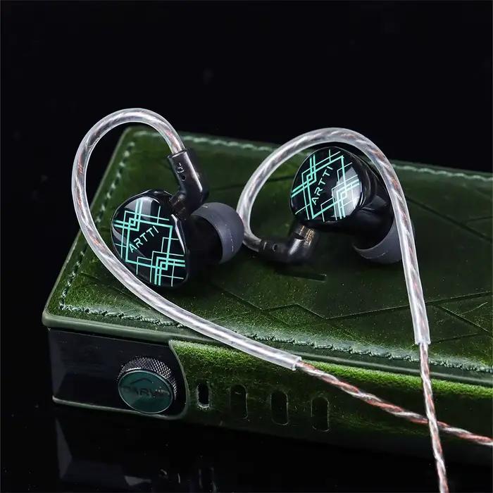 ARTTI R2 écouteurs intra-auriculaires HiFi 10mm diaphragme en béryllium bobine dynamique filaire IEM