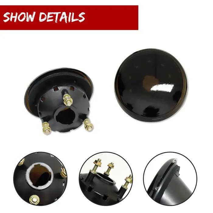 Feux arrière fumés/rouges + feux arrière supérieurs, kit de boîtiers de feux arrière pour Chevrolet