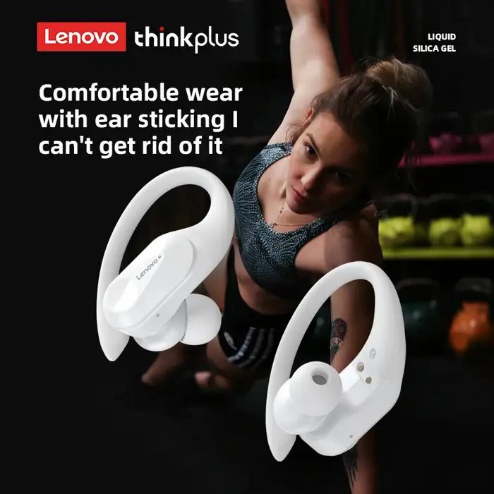 2/4/6/8 pièces d'origine Lenovo LP75 sans fil sport Bluetooth casque oreillette réduction du bruit é