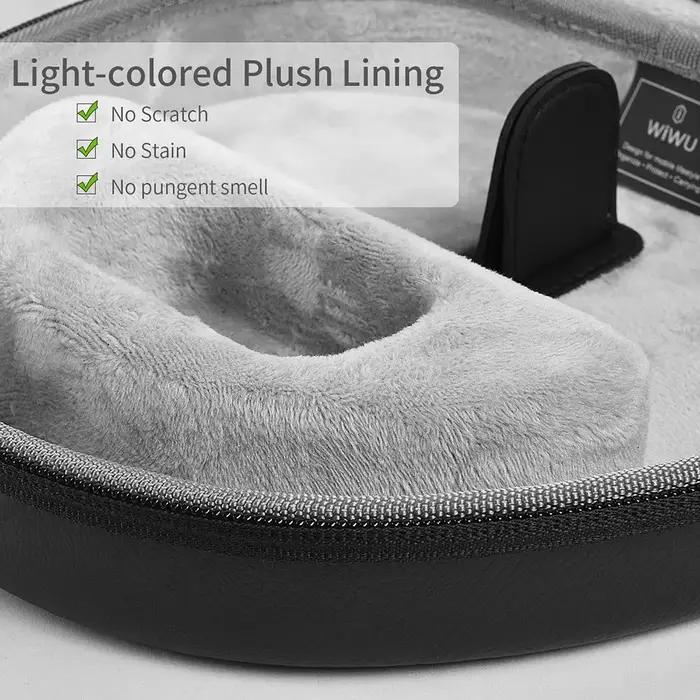 WiWU-Étui de Protection Intelligent pour Airpods Max, Sac Rigide Étanche, avec Veille existent, Port