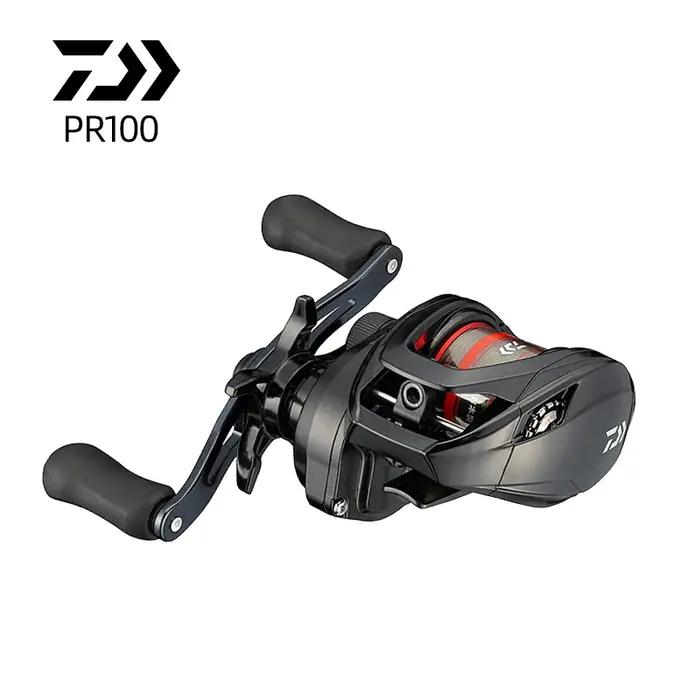 DAIWA – moulinet Baitcast PR100H, rapport de vitesse 3 + 1BB, frein Max 2022:1, 5kg, pour pêche en e