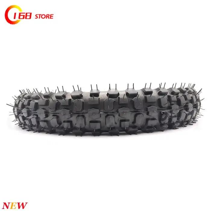 Pneu et chambre à air de haute qualité 3.00-12 80/100-12, pneu de 12 pouces pour moto tout-terrain, motocross, dirt bike