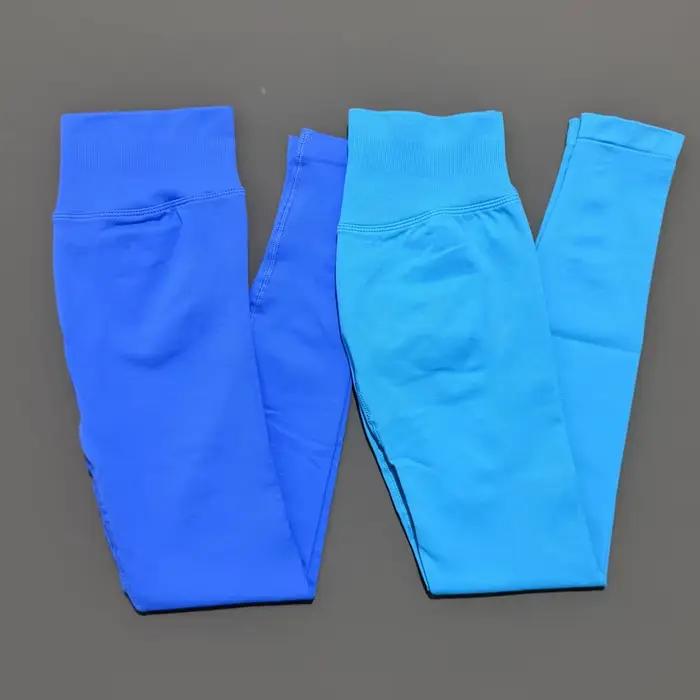 Histello Leggings de sport femmes pantalons sans couture collants de Yoga Scrunch Bum Joggers Fitnes