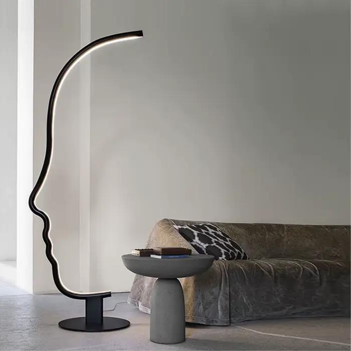 Table d'appoint ronde de style champignon nordique, combinaison de tables basses japonaises Wine-sab