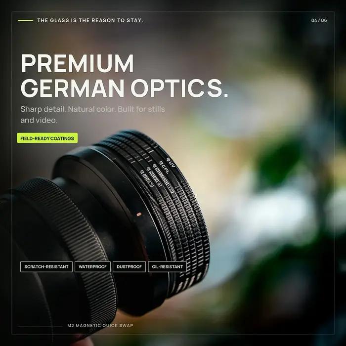 Freewell M2 – paquet de 5 filtres magnétiques à échange rapide