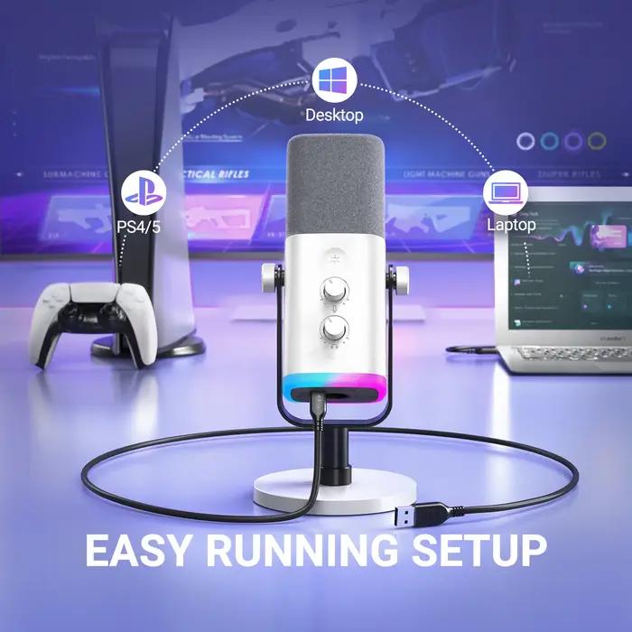 Microphone dynamique avec prise téléphonique sauna