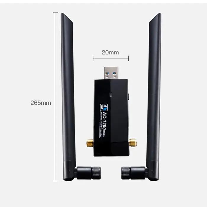 RTL8812au Kali Linux carte réseau Test de pénétration Usb sans fil WiFi émetteur récepteur AP Gigabi