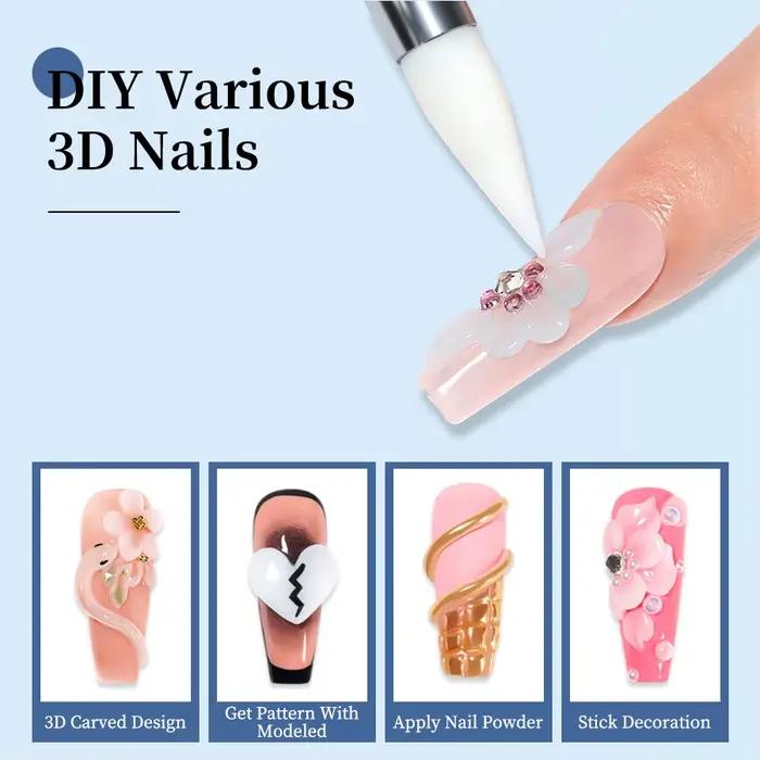 RSNAIL 5g solide sculpté Gel vernis à ongles antiadhésif main moulage Gel tremper UV/LED Nail Art cl