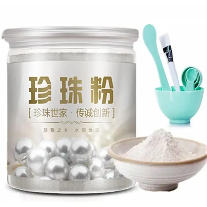 500g naturel Nano perle poudre blanchissant points noirs élimination des taches de rousseur masque F