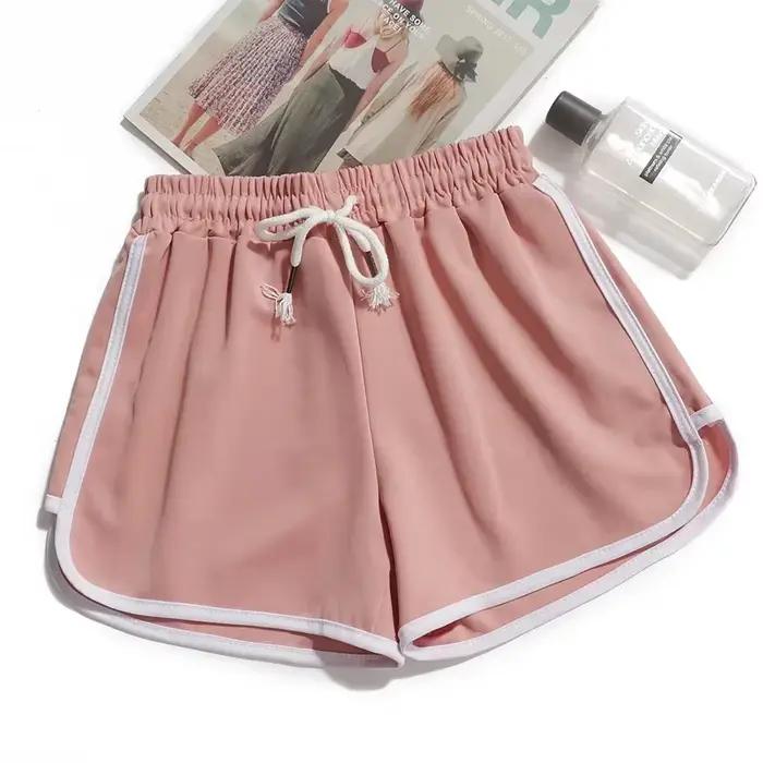 Short d'été pour filles, Streetwear, jogging, Fitness, sport, course à pied, respirant, grande taill
