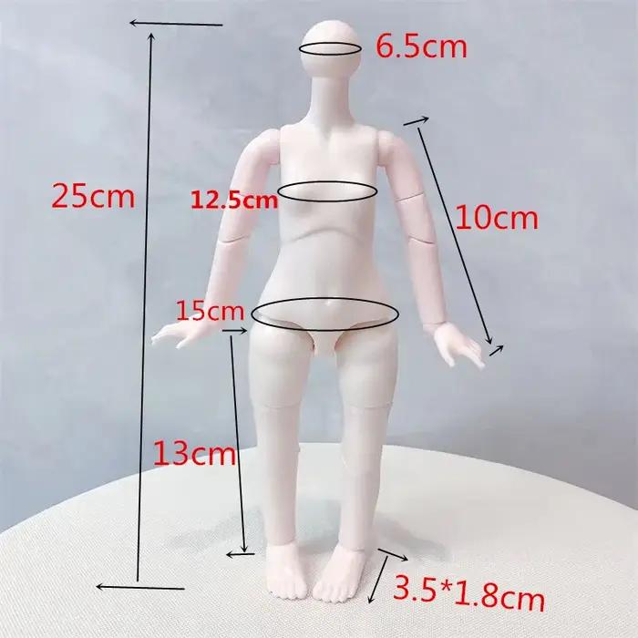 BJD – vêtements de poupée 28cm pour filles, accessoires, costume, robe de princesse, jouets pour art