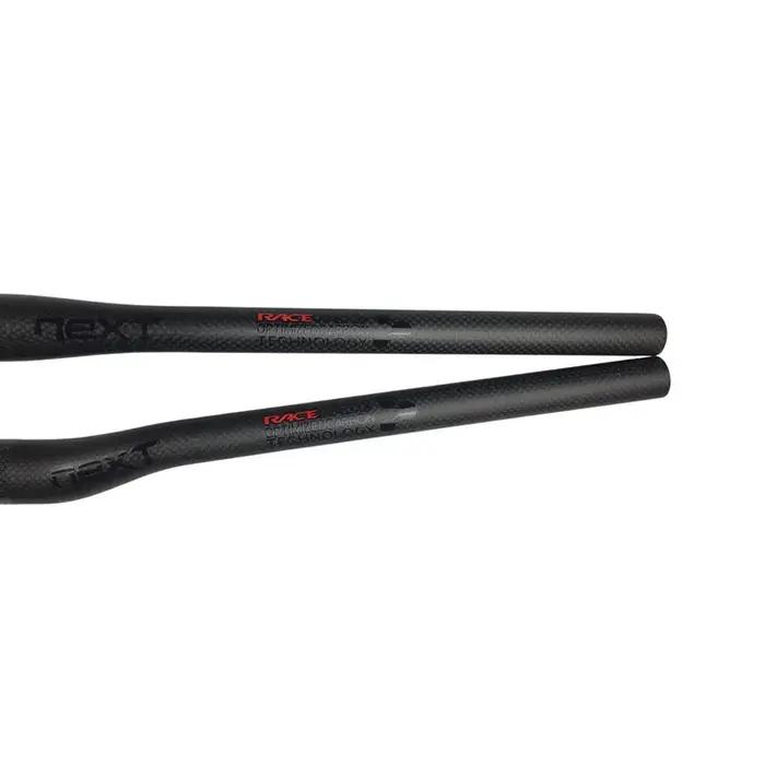 Race Face NEXT VTT 3K fibre de carbone plat Horizontal guidon de vélo en carbone pièces de vélo vtt