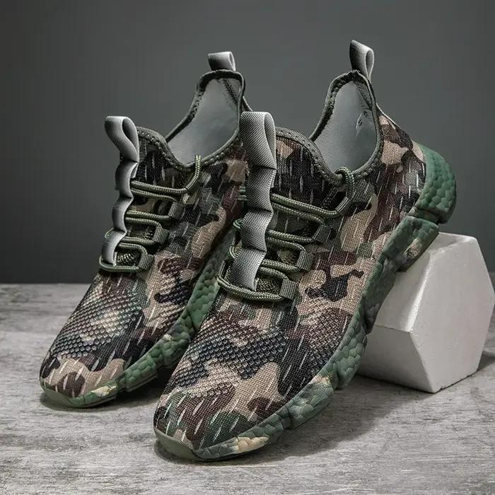 Chaussures de course respirantes 2025 pour femmes et hommes - Couple baskets anti-dérapant mode décontractée