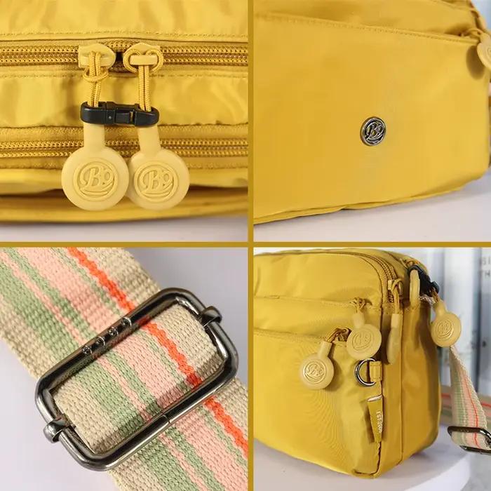Sac à bandoulière en Nylon Ultra-léger pour femmes, sac léger à large sangle réglable, sacs de luxe