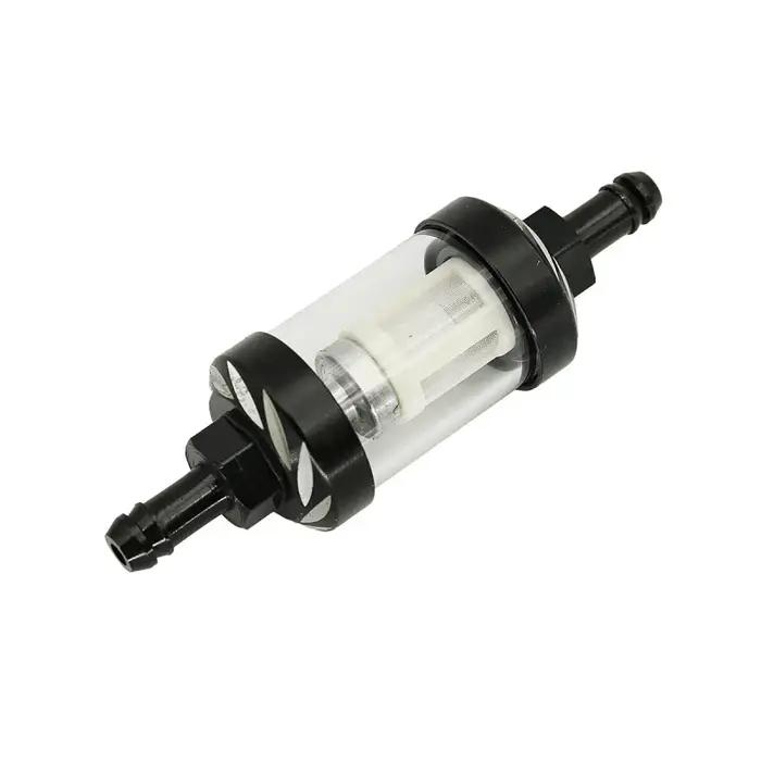 Filtre à essence en verre en alliage d'aluminium CNC, D343 Pit Bike, CRF70, 90, 125, TTR100, 140, KL